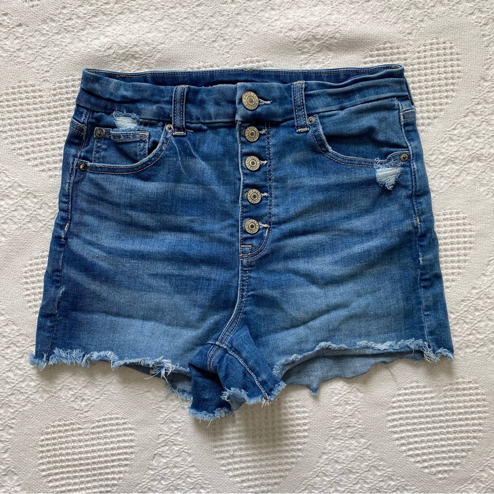 American Eagle Next Level Stretch Curvy Hi-Rise Shortie Size 6